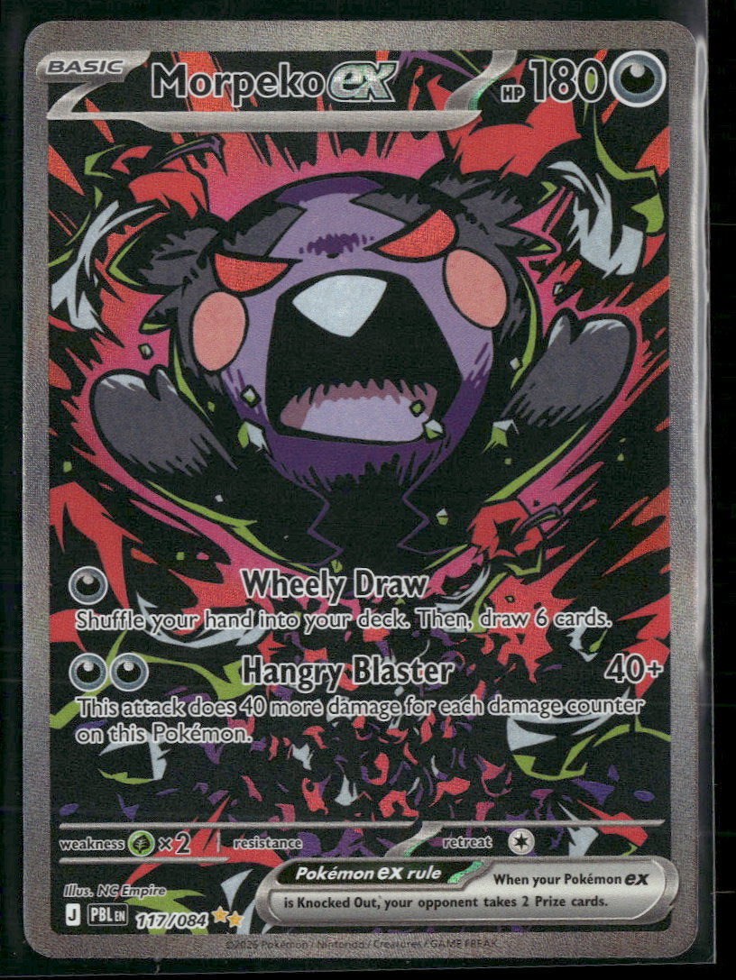 ME05: Pitch Black Morpeko ex #117/084