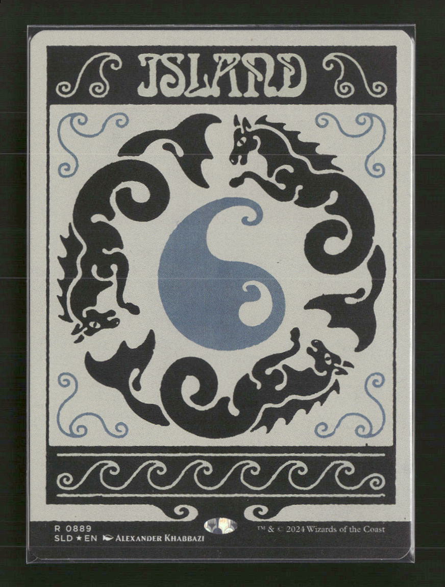 Secret Lair Drop Series Island (0889) (Rainbow Foil) #889