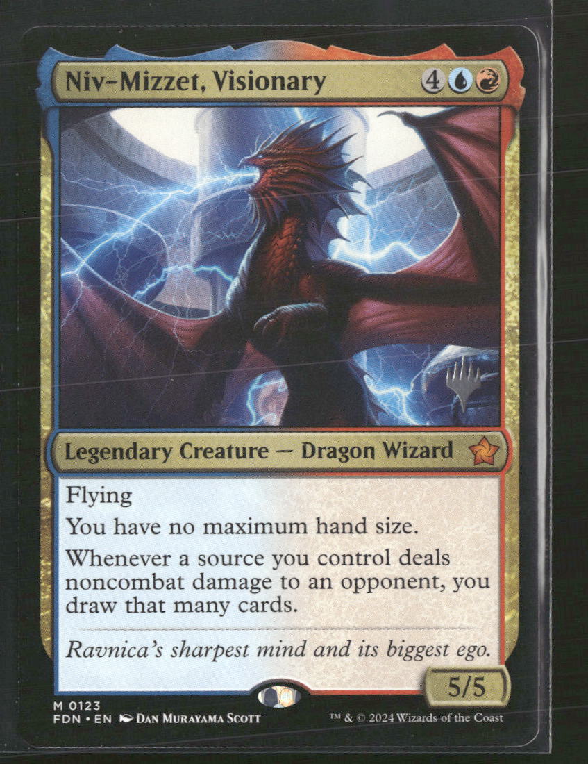 Promo Pack: Duskmourn: House of Horror Niv-Mizzet, Visionary #123