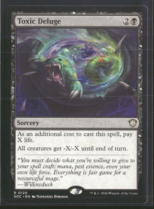 Commander: Secrets of Strixhaven Toxic Deluge #120