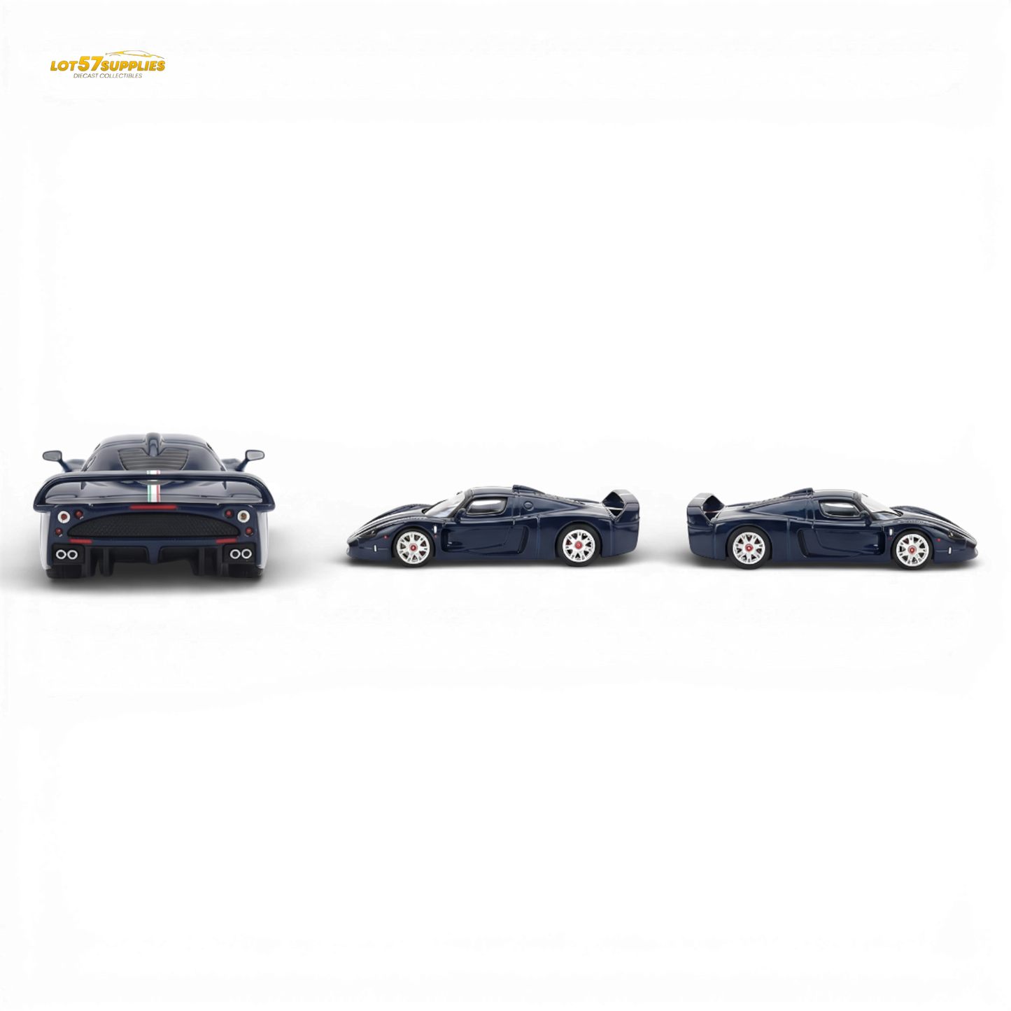 BBR Maserati MC12 Stradale Blue Metallic 1:64