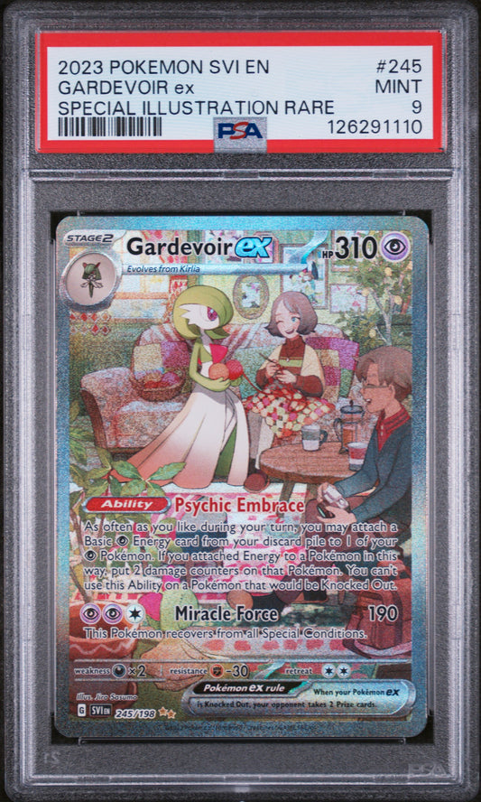 2023 Pokemon Scarlet & Violet Special Illustration Rare Gardevoir Ex 9 PSA #245