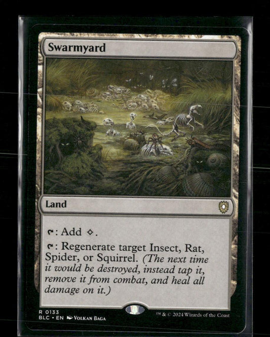 Commander: Bloomburrow Swarmyard #133