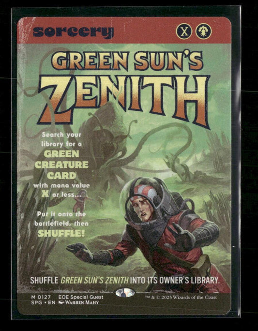 Special Guests Green Sun's Zenith (Showcase) #127