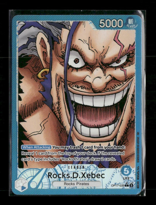The World's Strongest Warriors Rocks.D.Xebec (039) (Alternate Art) #OP17-039