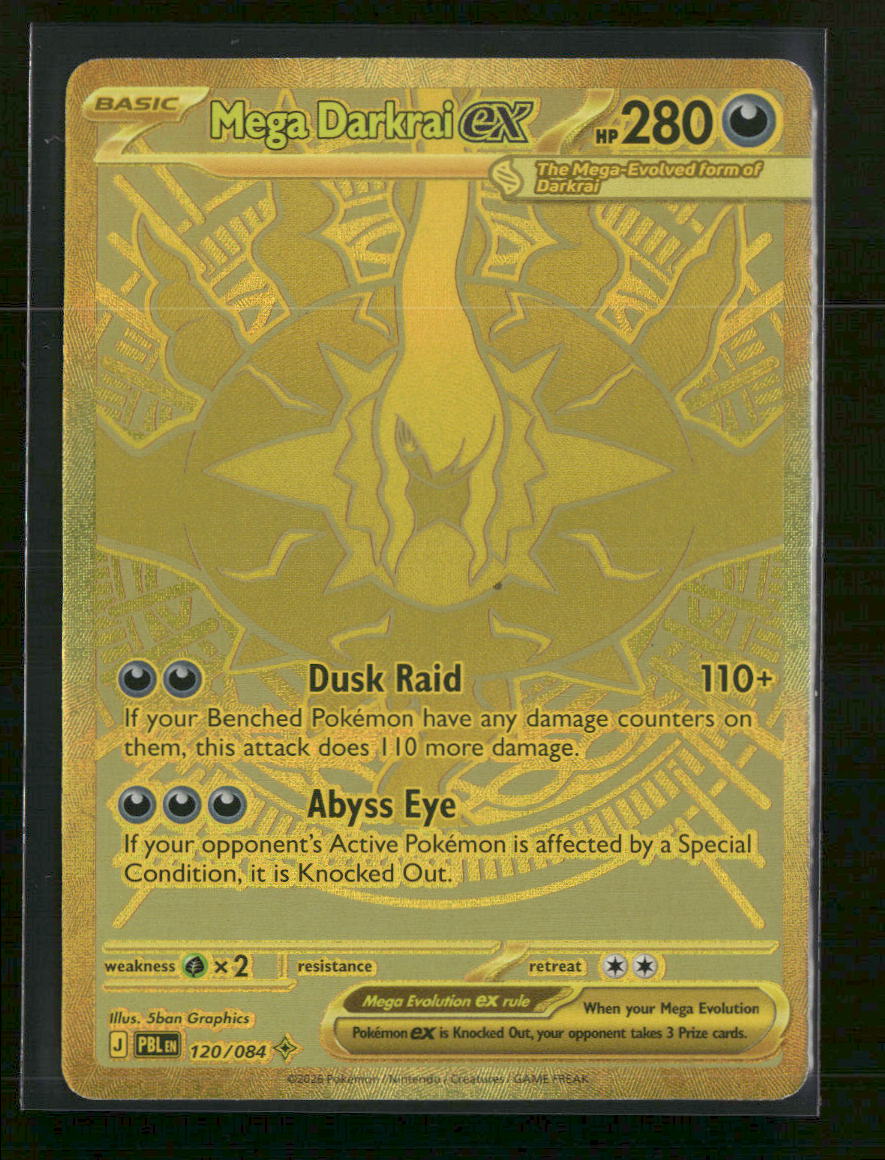 ME05: Pitch Black Mega Darkrai ex #120/084