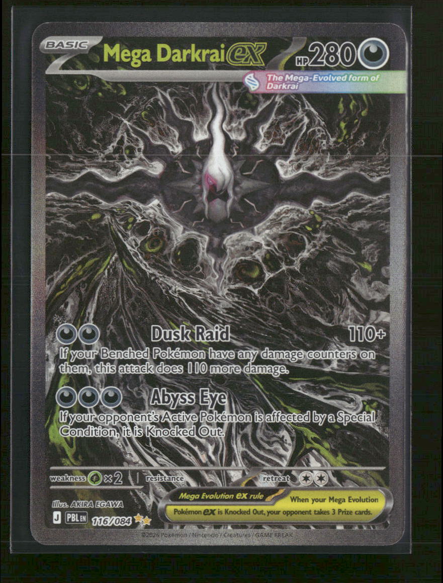 ME05: Pitch Black Mega Darkrai ex #116/084