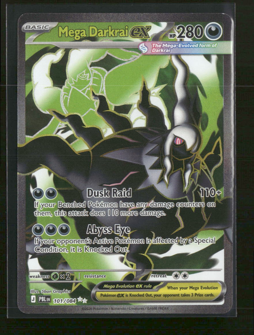 ME05: Pitch Black Mega Darkrai ex #101/084