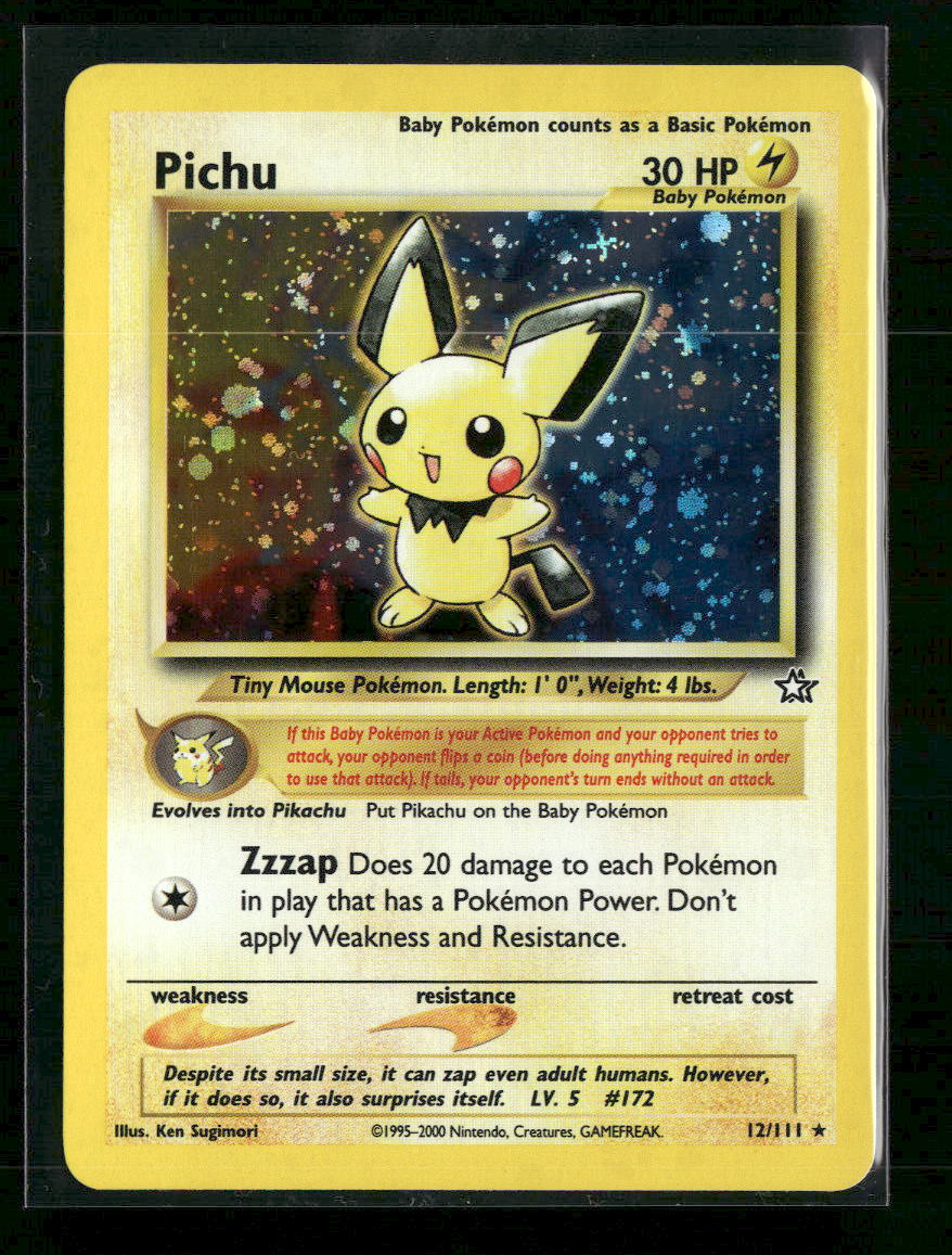 Neo Genesis Pichu Unlimited #012/111