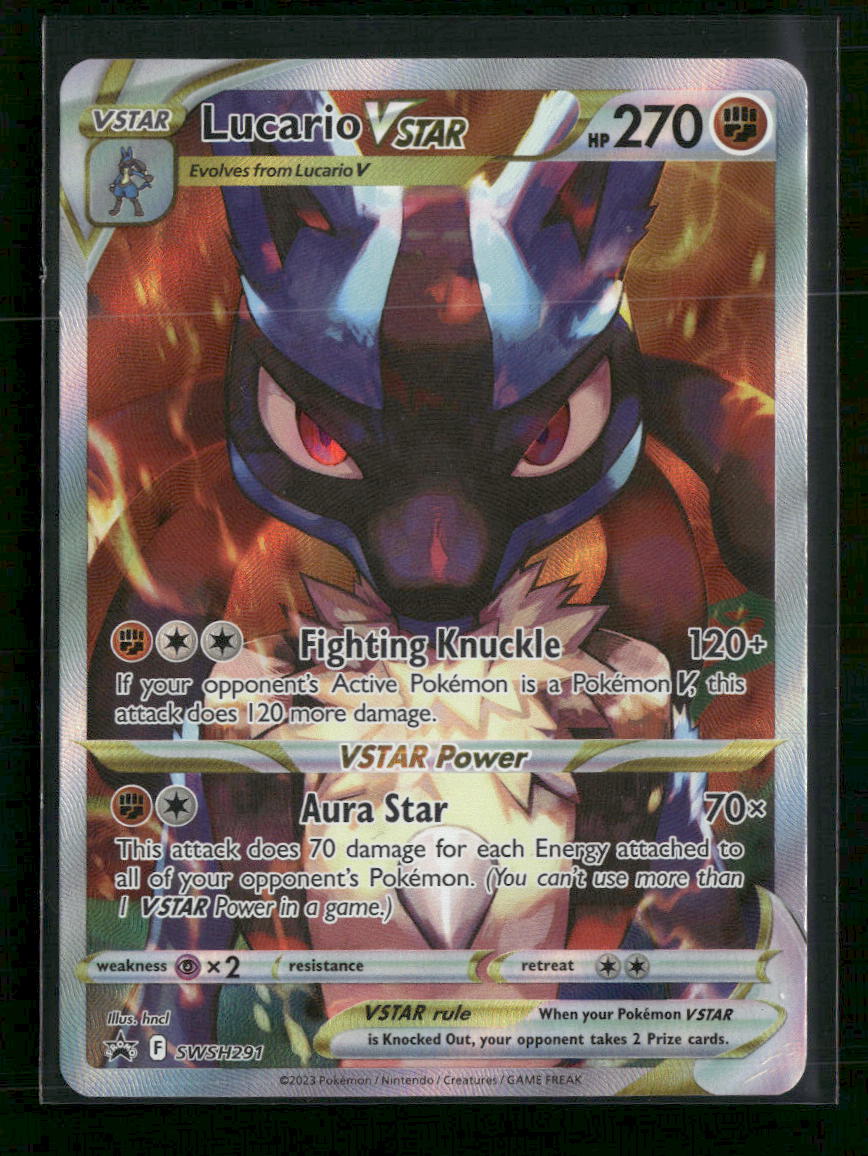 SWSH: Sword & Shield Promo Cards Lucario VSTAR #SWSH291