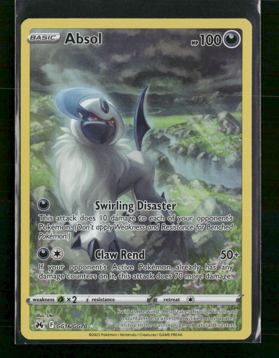 SWSH: Crown Zenith: Galarian Gallery Absol #GG16/GG70