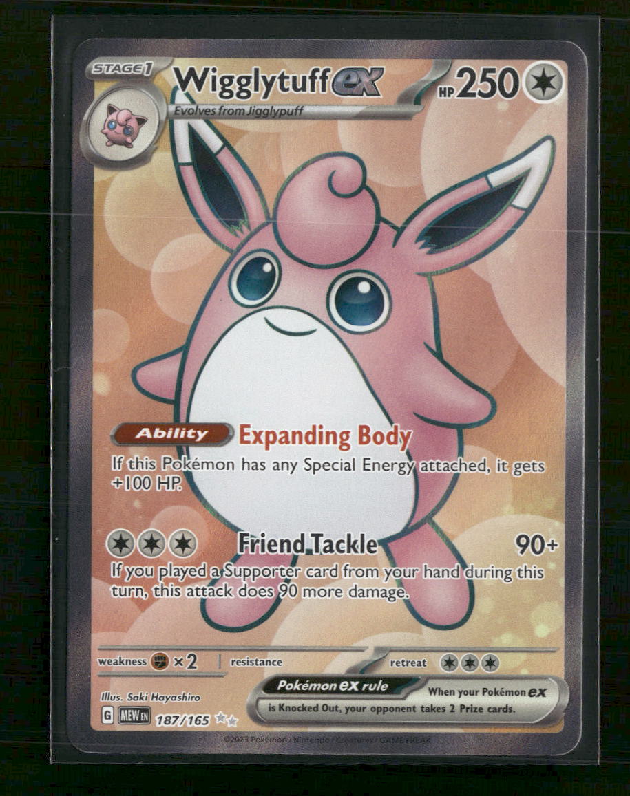 SV: Scarlet & Violet 151 Wigglytuff ex #187/165