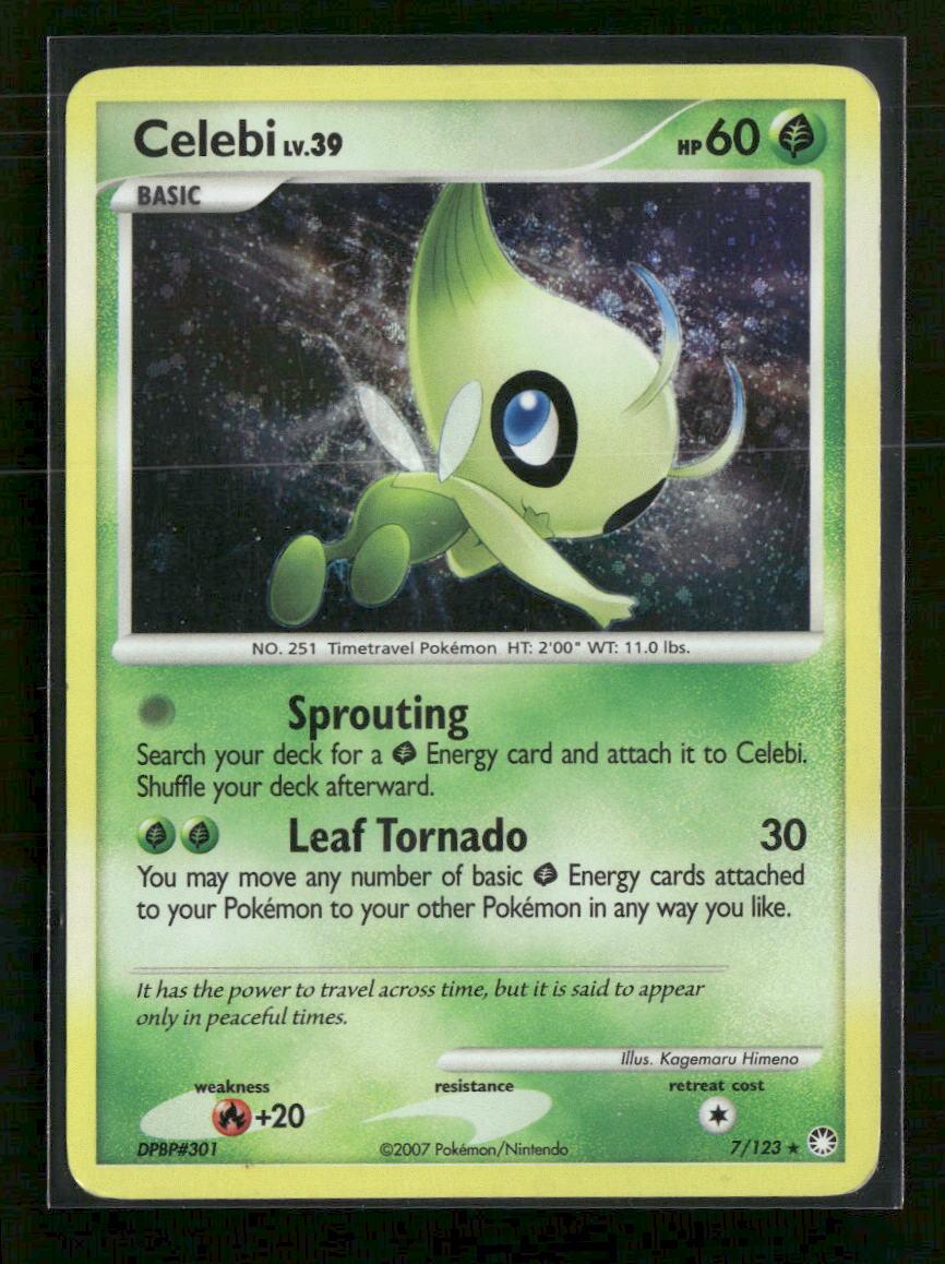 Mysterious Treasures Celebi #7/123