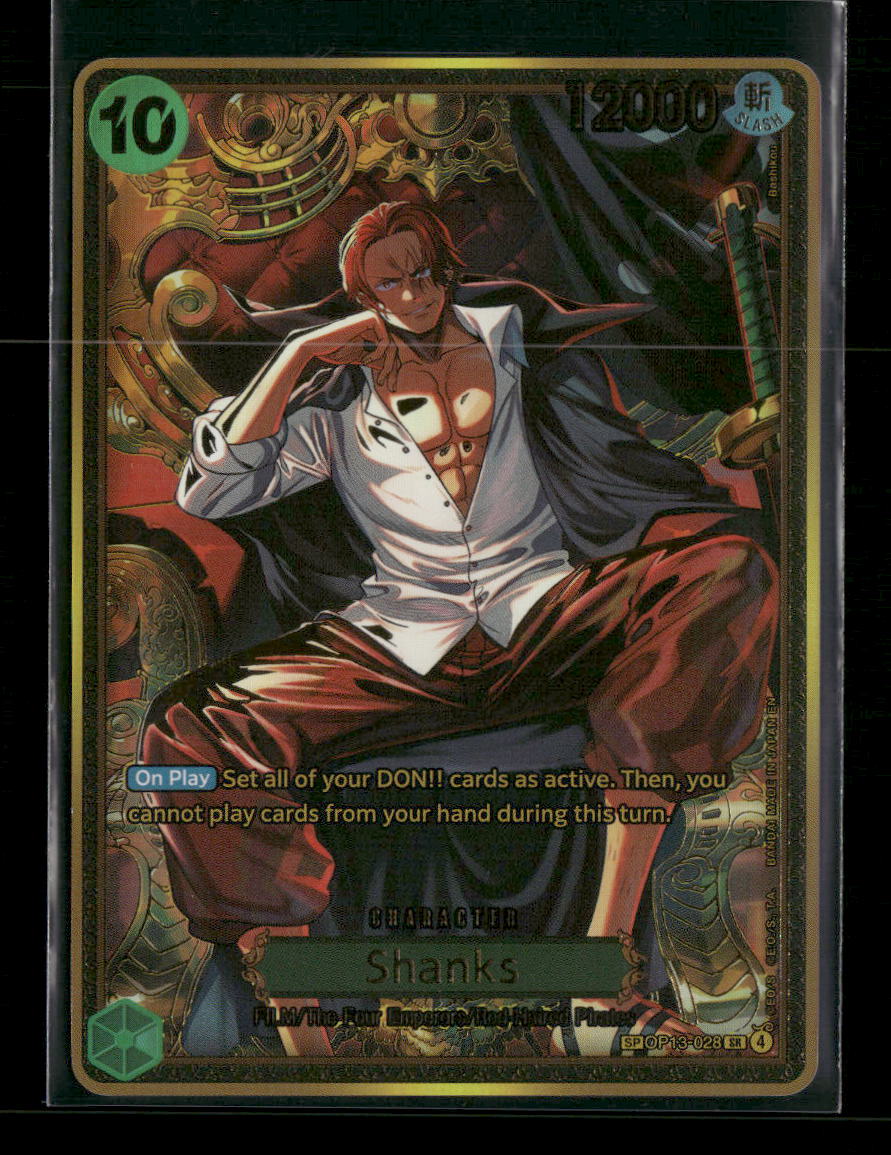 The World's Strongest Warriors Shanks (OP13-028) (SP) #OP13-028
