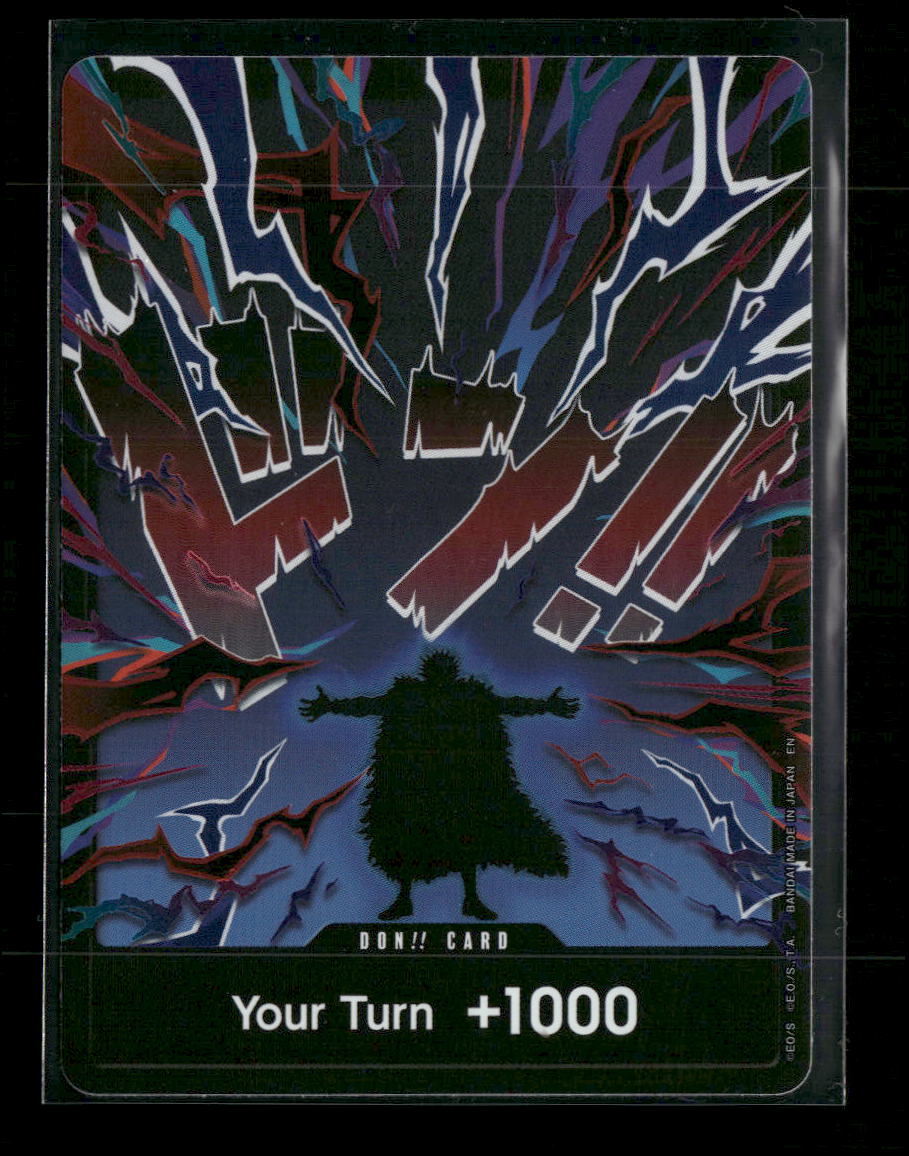 The World's Strongest Warriors DON!! Card (Double Pack Set 12) (Rocks D. Xebec)