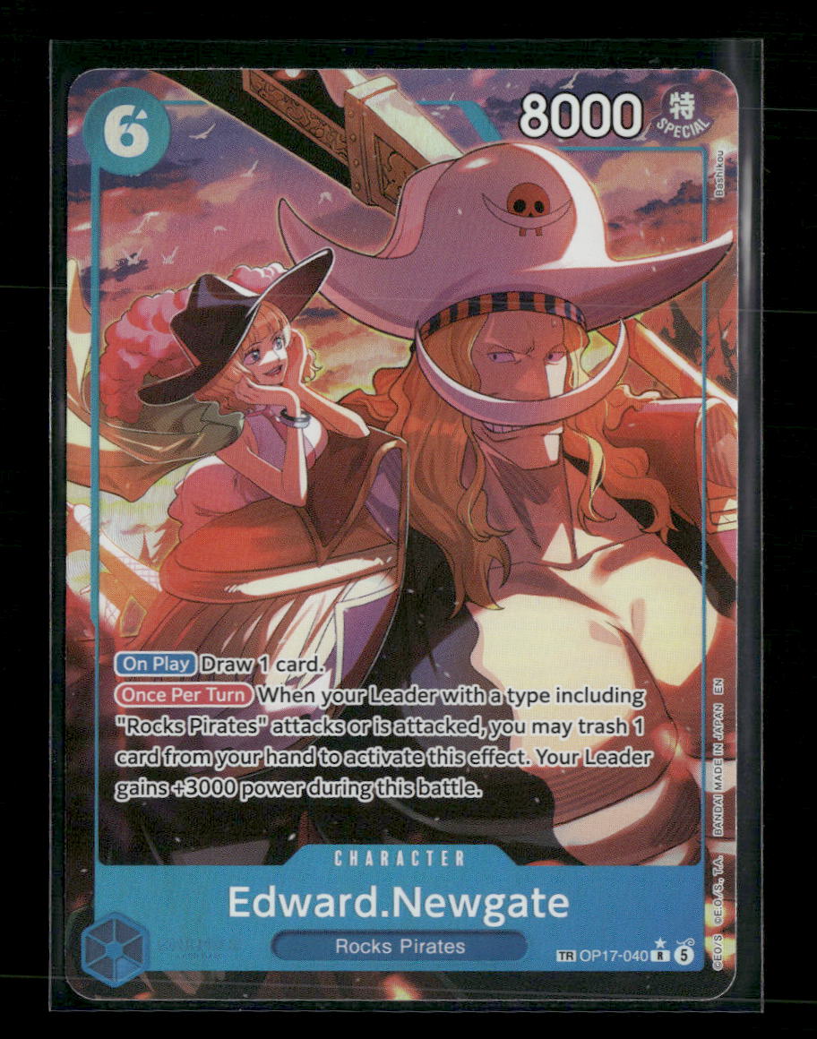 The World's Strongest Warriors Edward.Newgate (040) (TR) #OP17-040