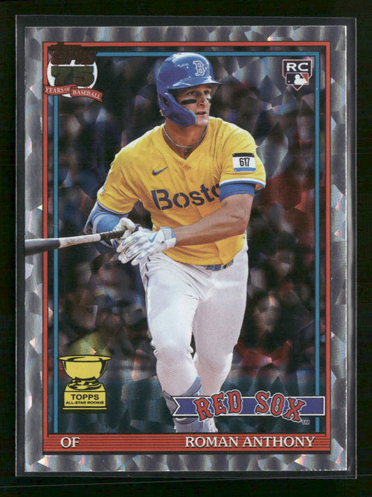 2026 Topps 35th Anniversary Crackle Foil (Series One) Roman Anthony #T91-71