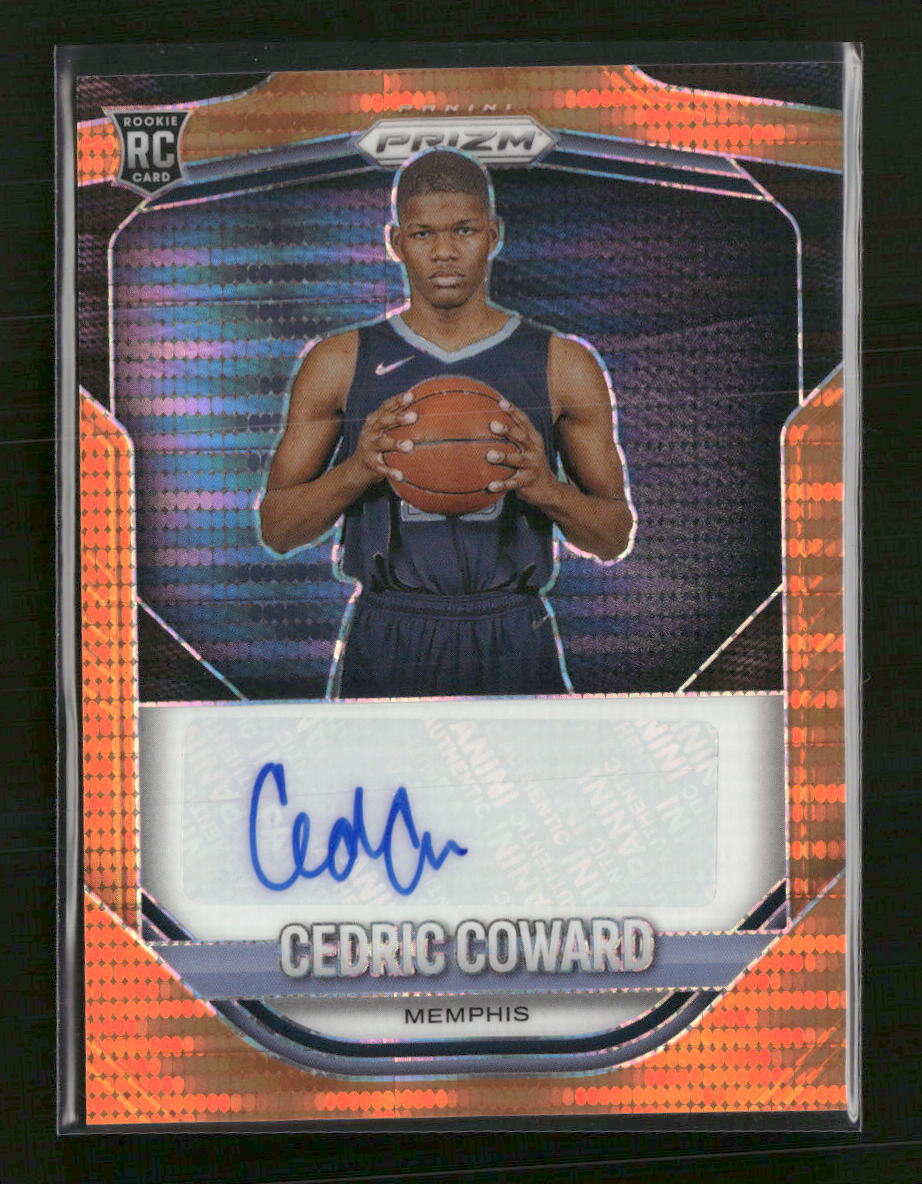 2025-26 Panini Prizm Orange Pulsar Auto #149 Cedric Coward #PA-CED