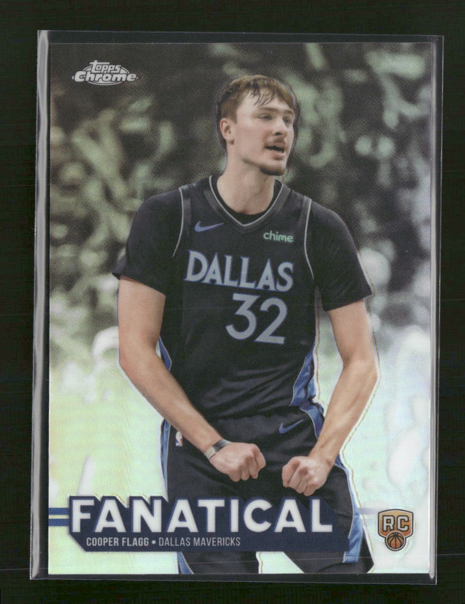 2025-26 Topps Chrome Update Fanatical Cooper Flagg #FAN-11