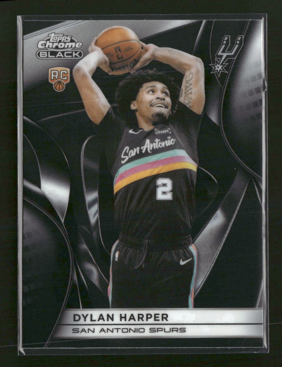 2025-26 Topps Chrome Black Dylan Harper RC #102