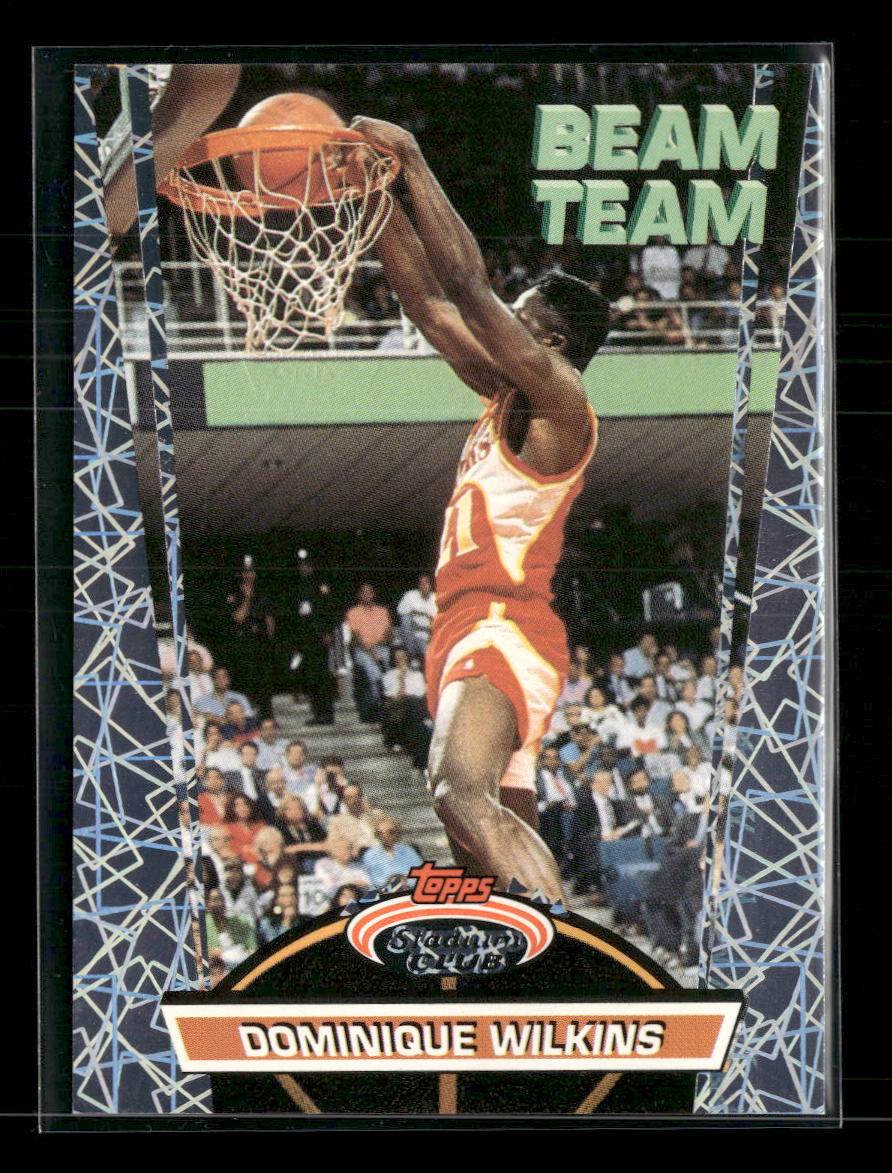 1992-93 Stadium Club Beam Team Members Only Dominique Wilkins #2