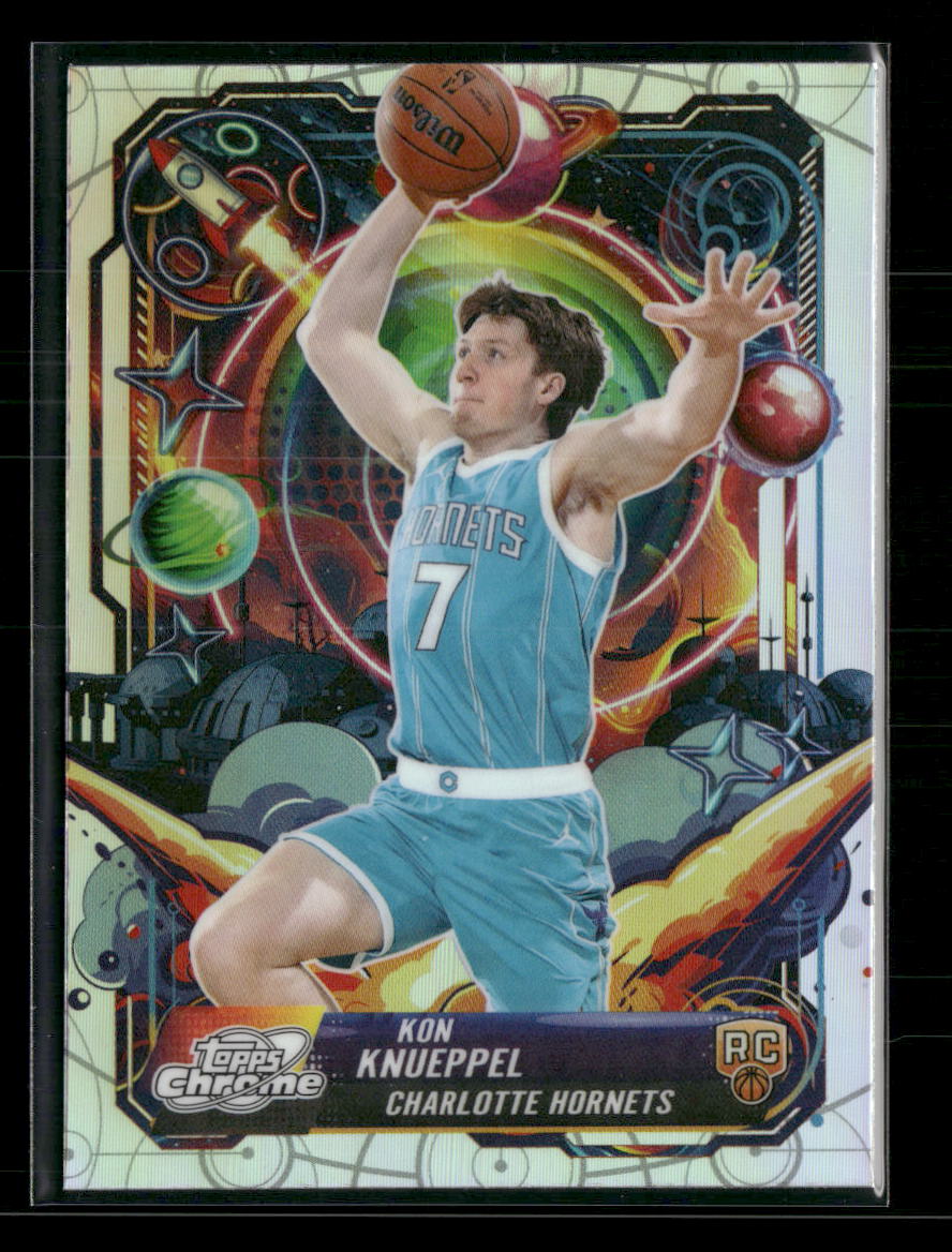 2025-26 Topps Chrome Cosmic Propulsion Refractor Kon Knueppel #PRP-19