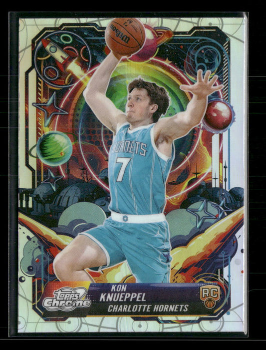 2025-26 Topps Chrome Cosmic Propulsion Refractor Kon Knueppel #PRP-19