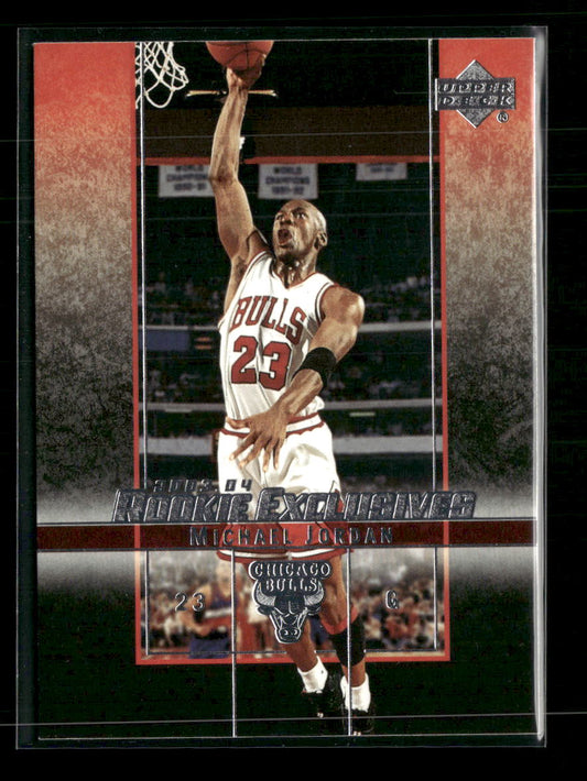 2003-04 Upper Deck Rookie Exclusives Michael Jordan #60