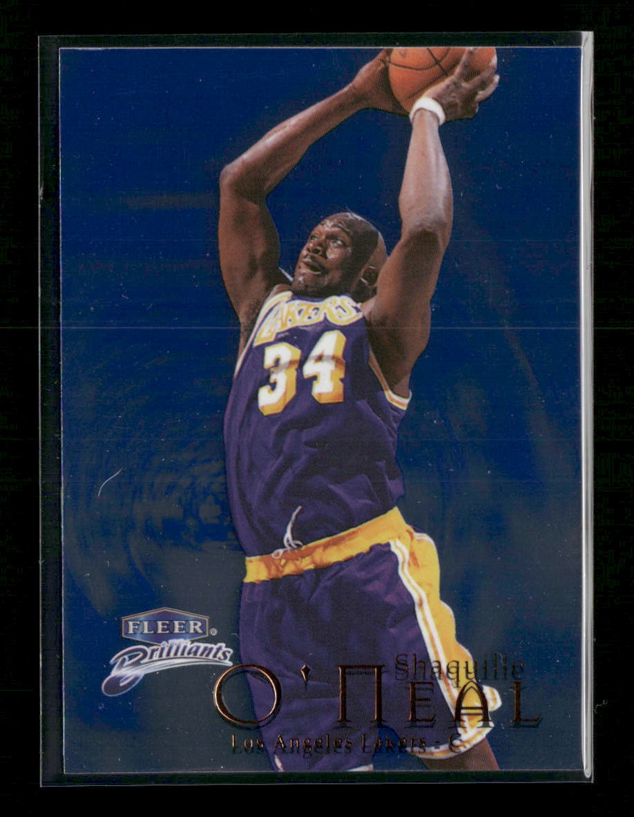 1998-99 Fleer Brilliants Blue Shaquille O'Neal #100B