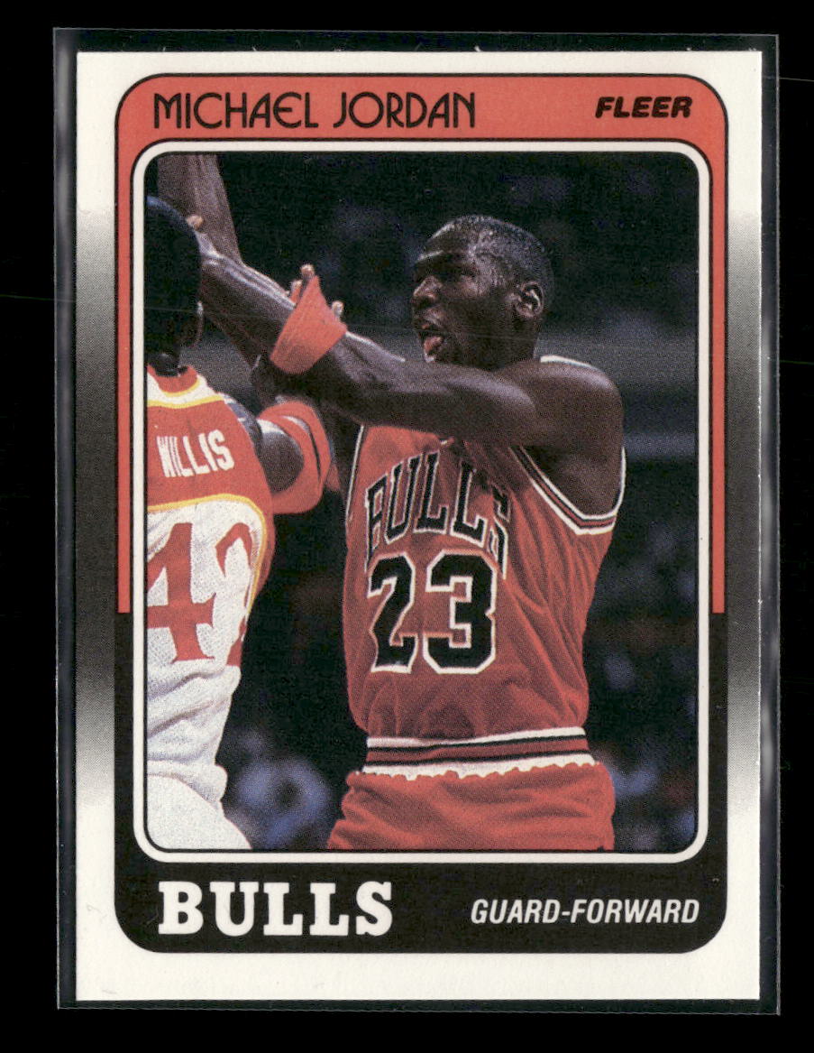 1988-89 Fleer Michael Jordan #17