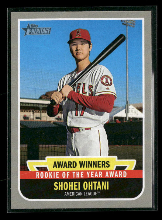 2019 Topps Heritage Award Winners Shohei Ohtani #AW-5