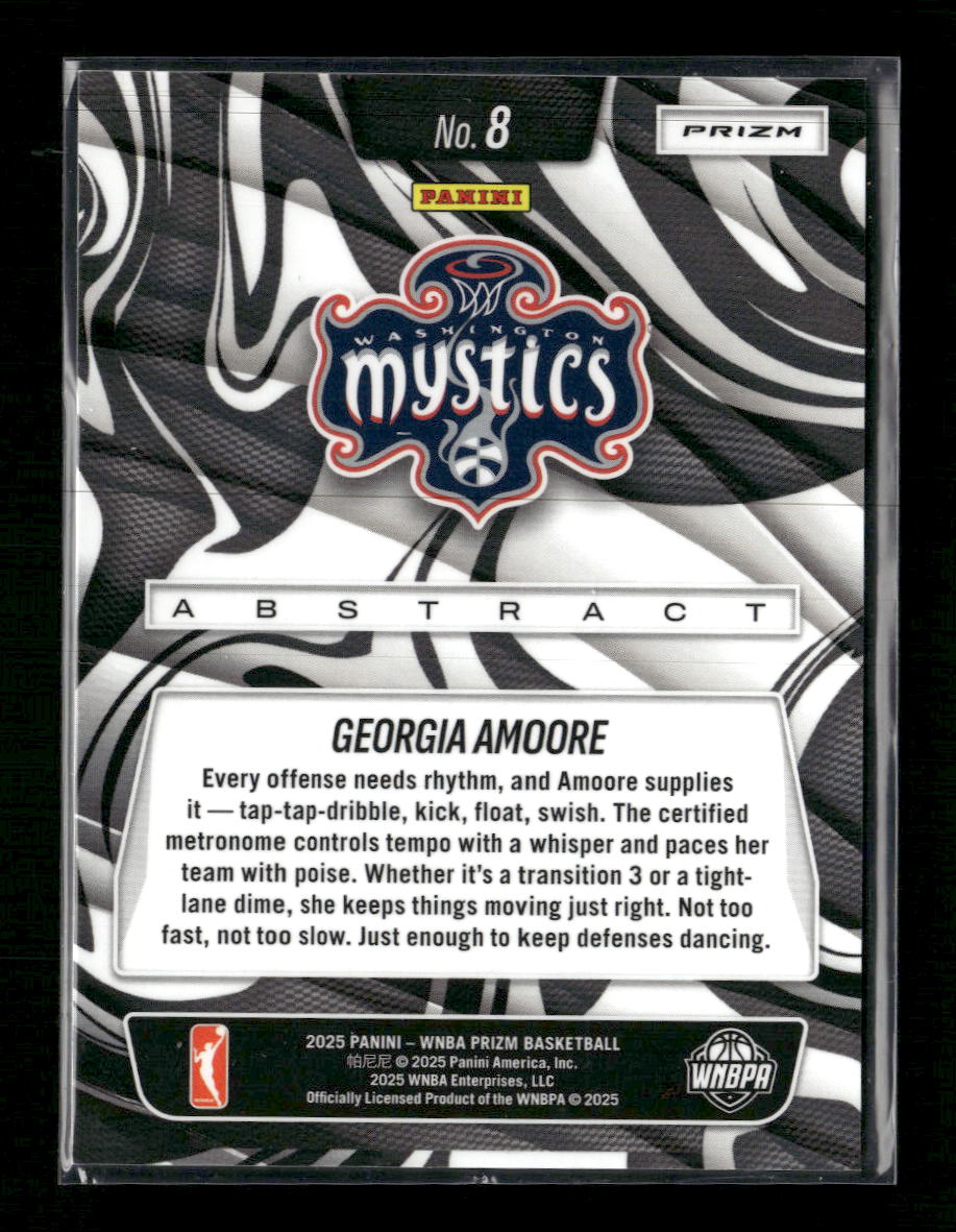2025 Panini Prizm WNBA Abstract Georgia Amoore #8