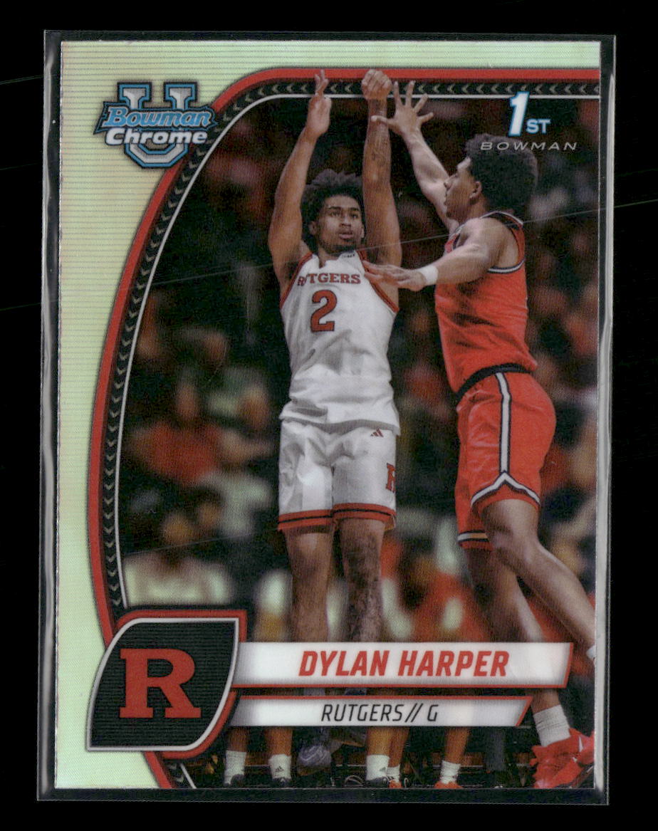 2024-25 Bowman University Chrome Refractor Dylan Harper #22