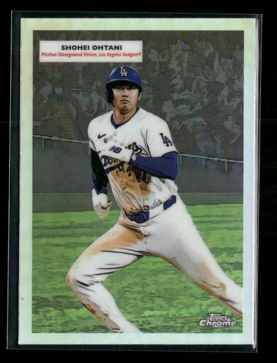 2025 Topps Chrome Platinum Doubleheaders Shohei Ohtani / Sandy Koufax #55DH-1