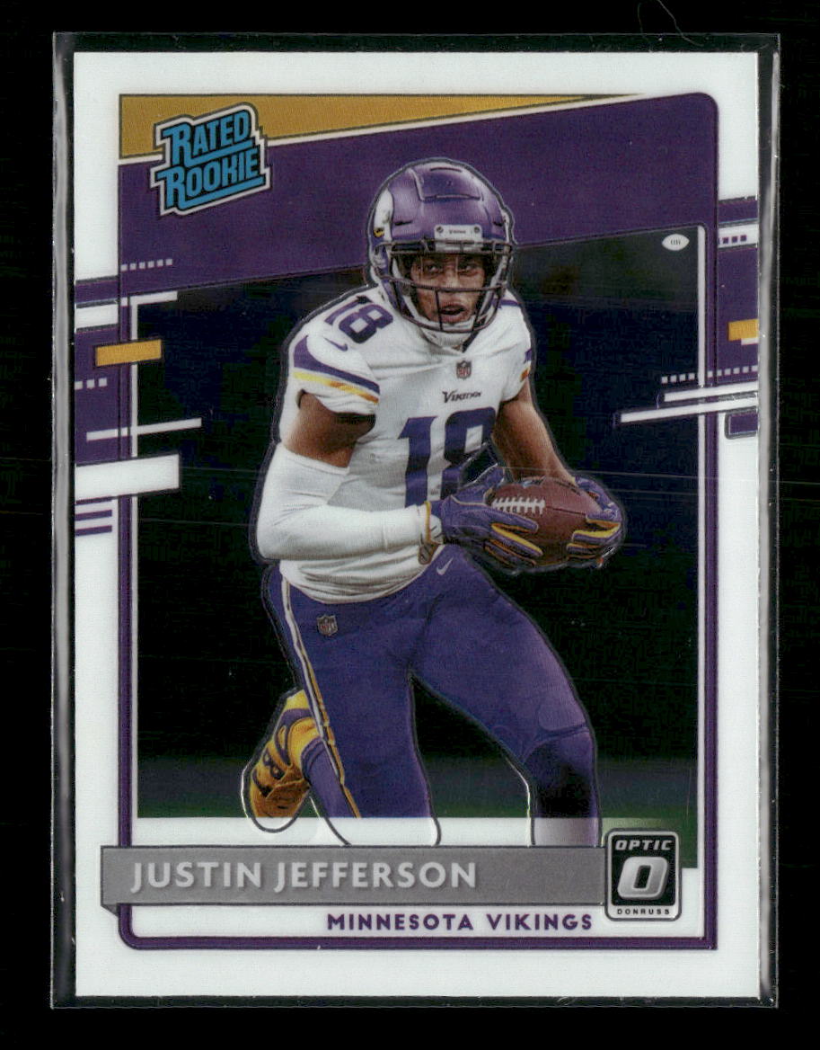 2020 Donruss Optic Justin Jefferson RC #163