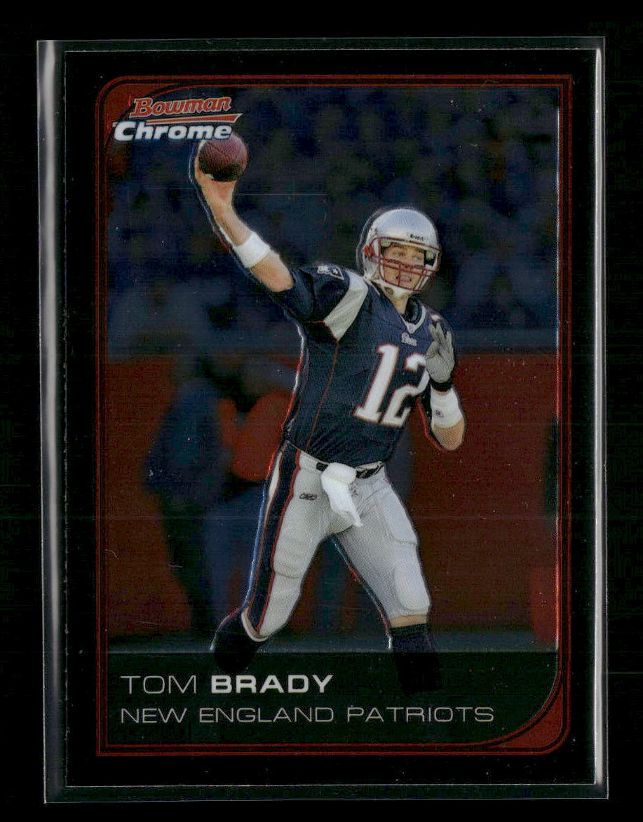2006 Bowman Chrome Tom Brady #166