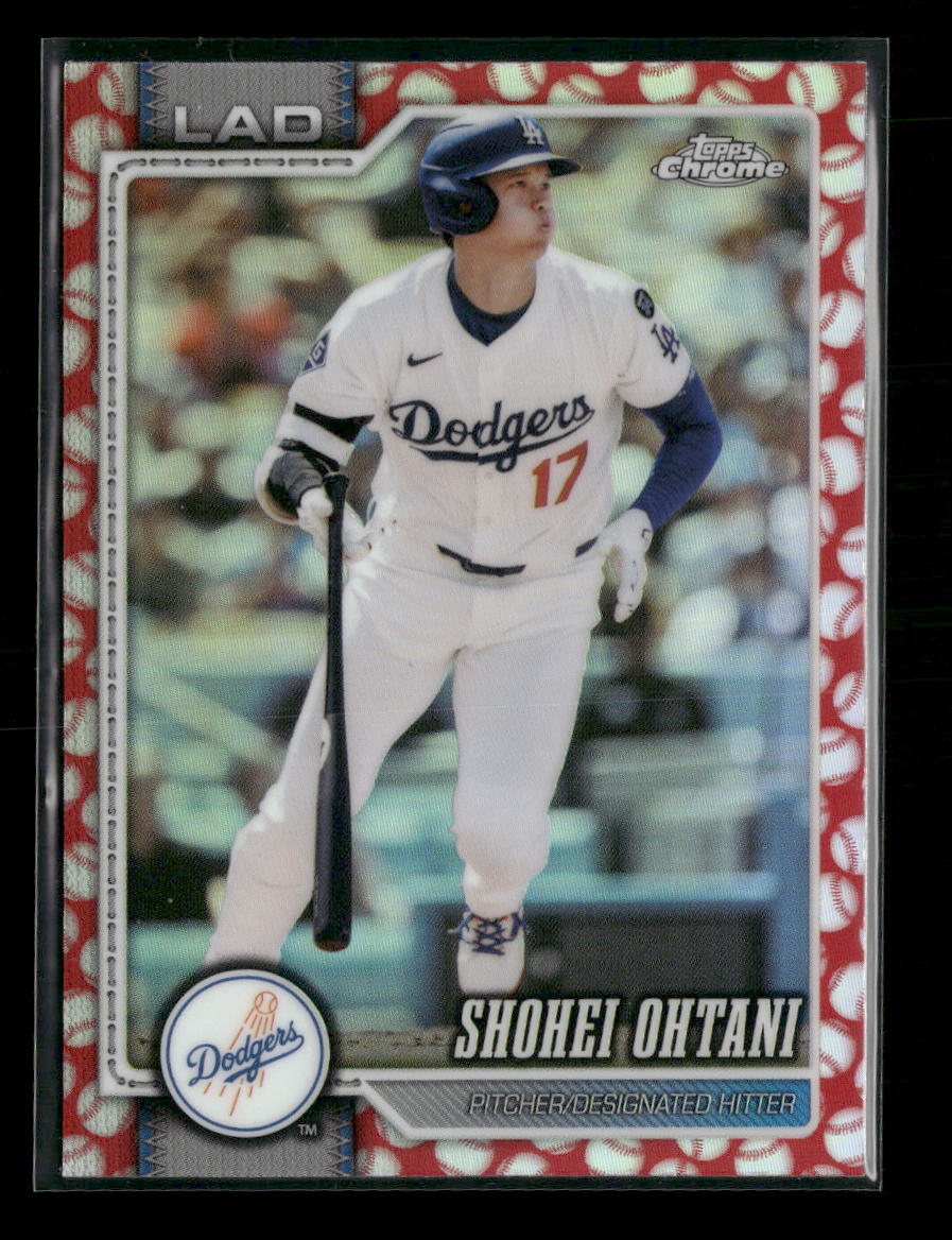 2026 Topps Chrome Baseball Seams Refractors Shohei Ohtani #1
