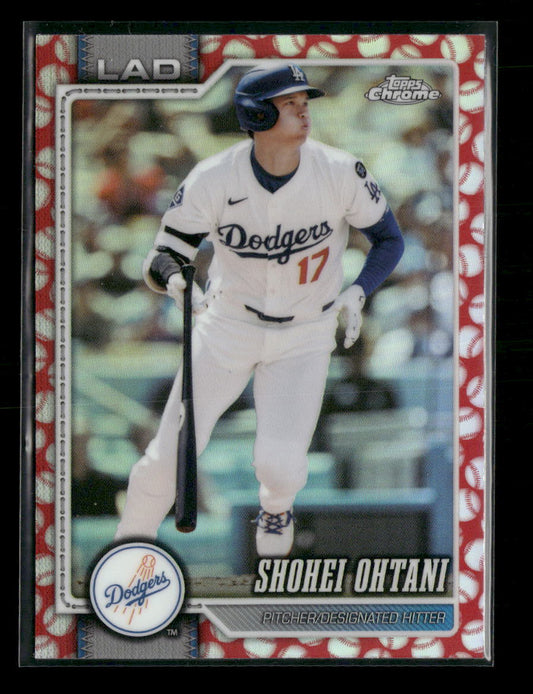 2026 Topps Chrome Baseball Seams Refractors Shohei Ohtani #1