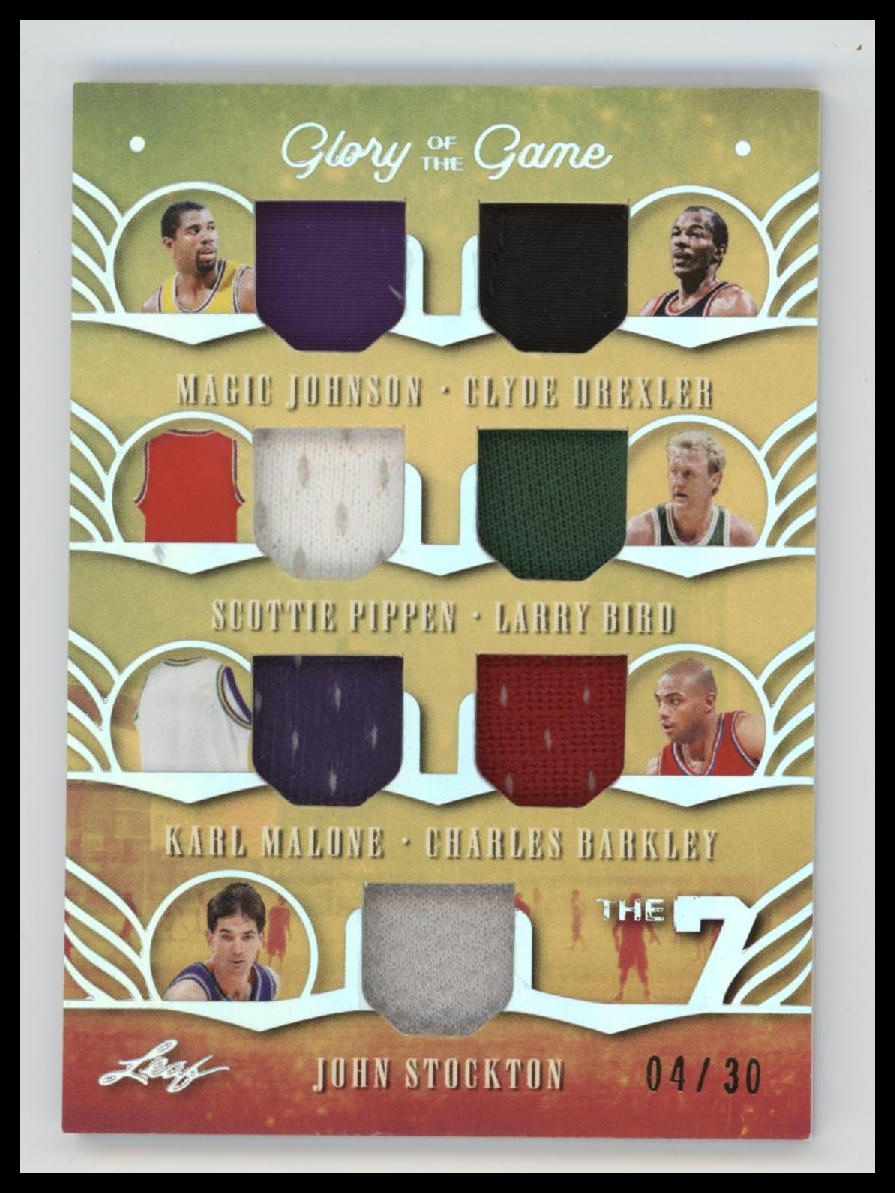 2025 Leaf Glory of the Game The 7 Holo Silver #T7-8