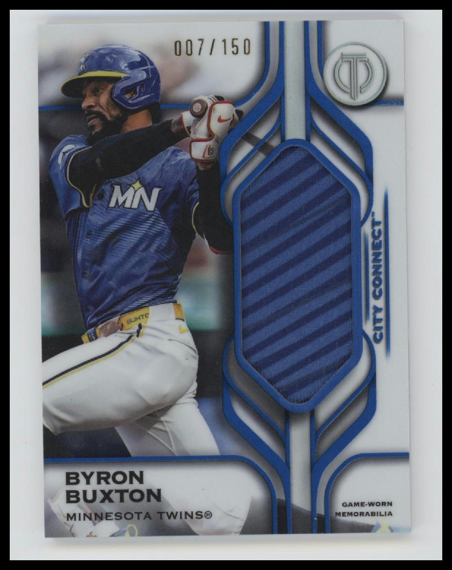 2026 Topps Tribute Tributaries Relics Blue Byron Buxton #/150 #T-BB