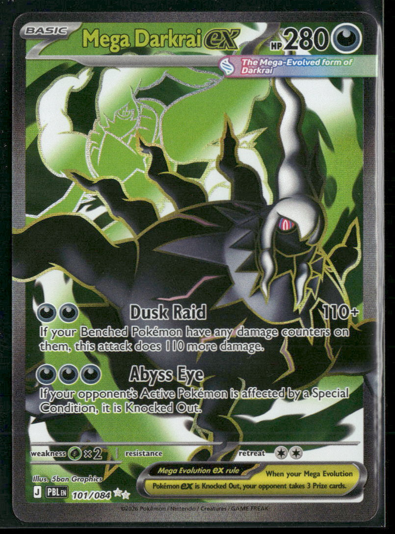 ME05: Pitch Black Mega Darkrai ex #101/084
