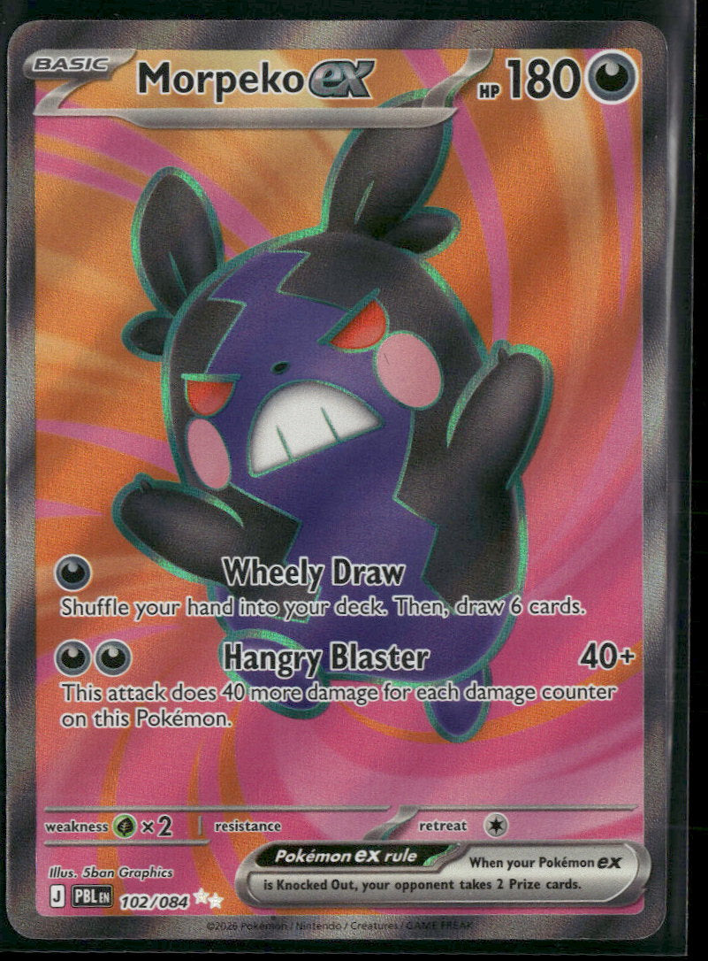 ME05: Pitch Black Morpeko ex #102/084
