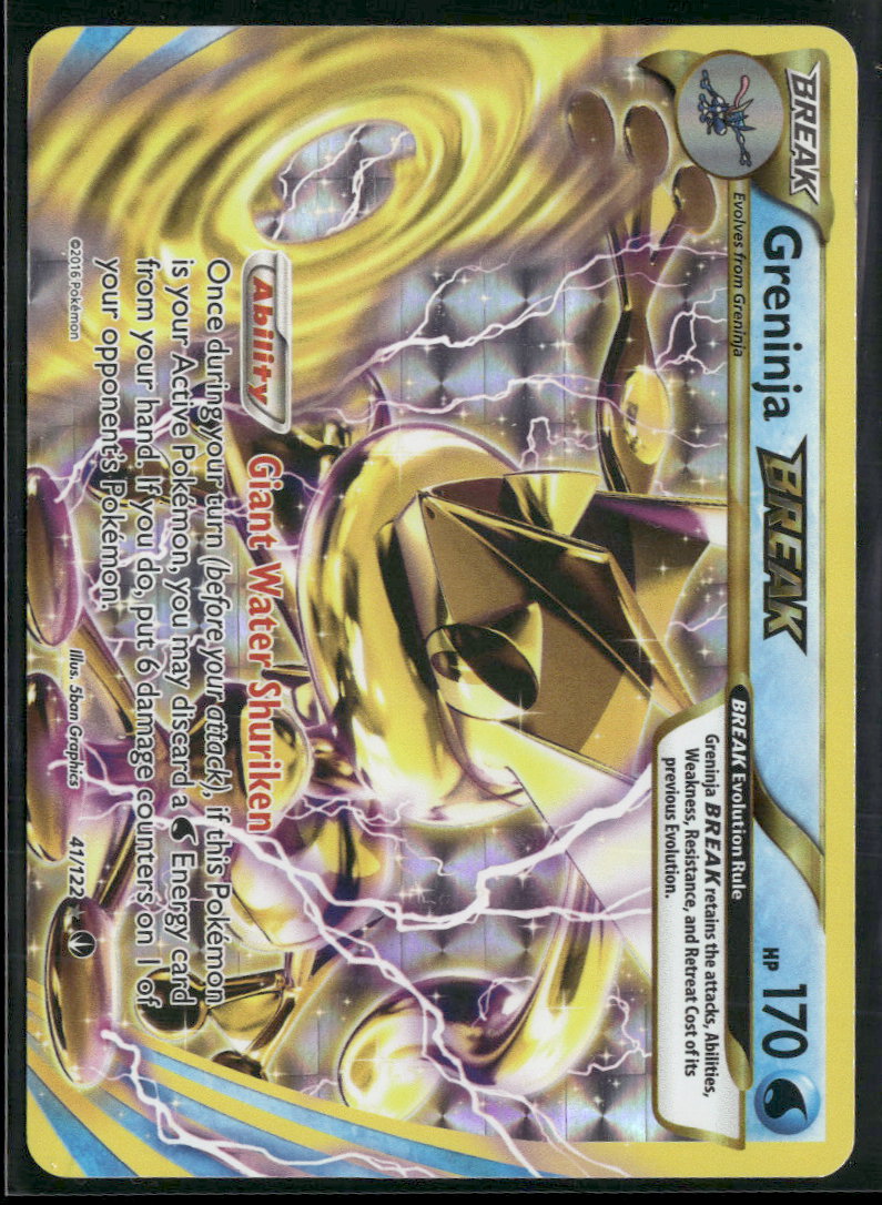XY - BREAKpoint Greninja BREAK #41/122