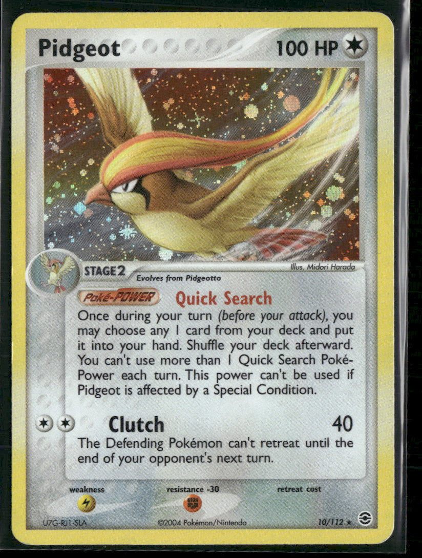 EX FireRed & LeafGreen Pidgeot #10/112