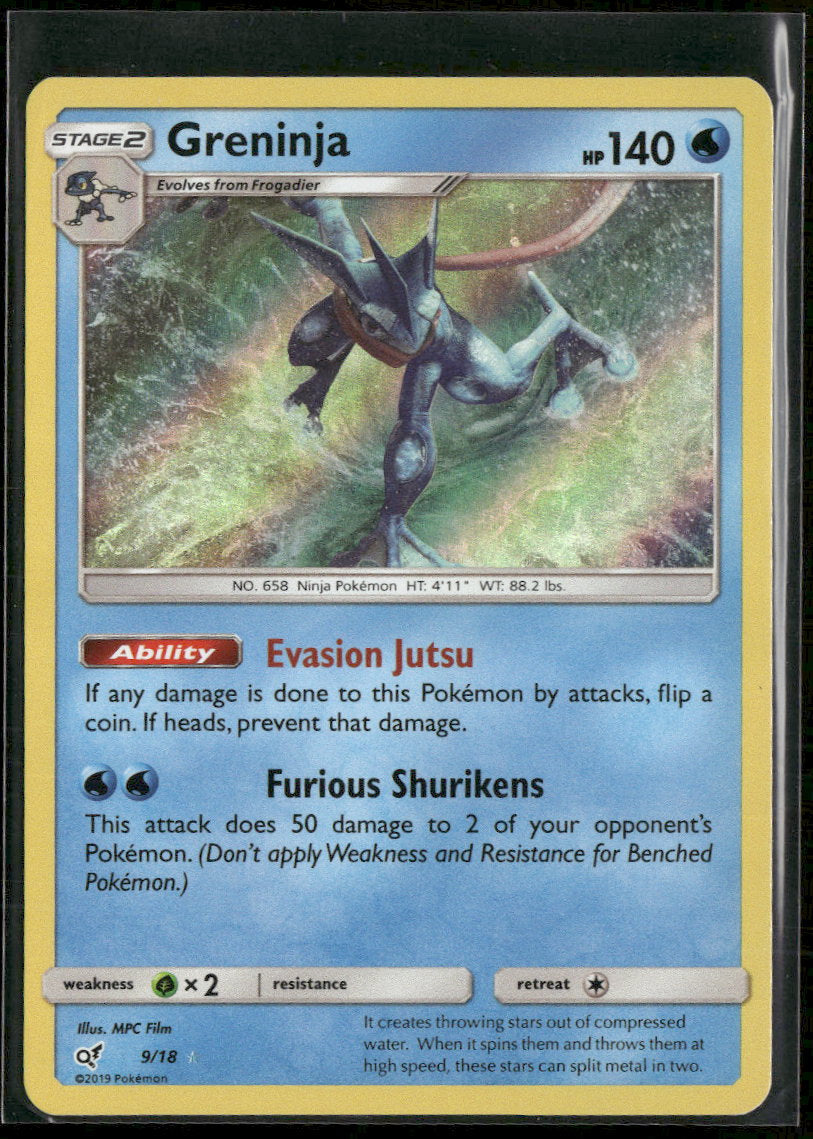 Detective Pikachu Greninja #9/18