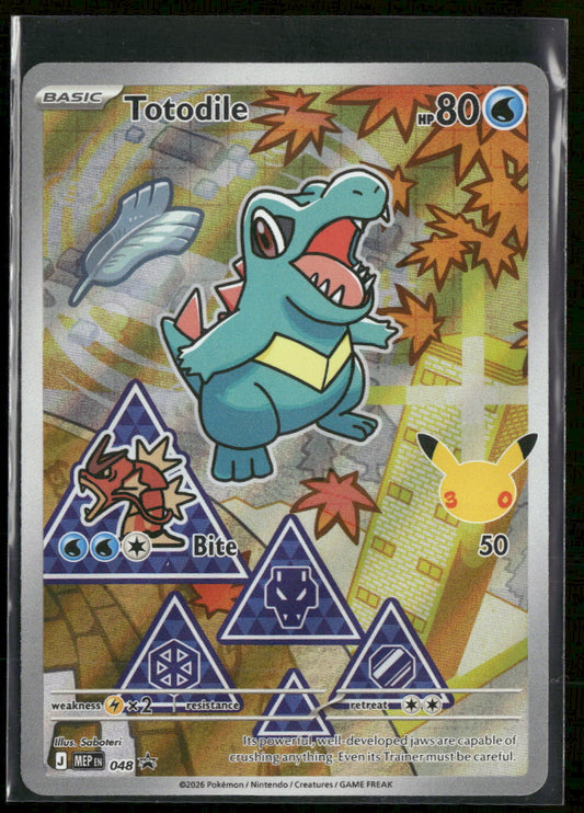 ME: Mega Evolution Promo Totodile #048