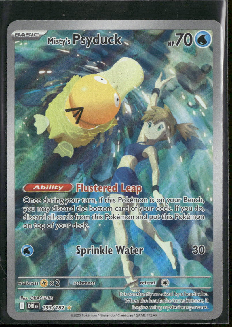 SV10: Destined Rivals Misty's Psyduck #193/182