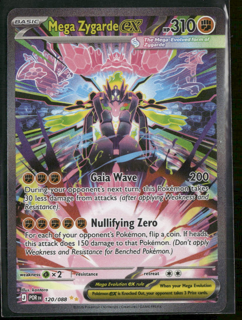 ME03: Perfect Order Mega Zygarde ex #120/088