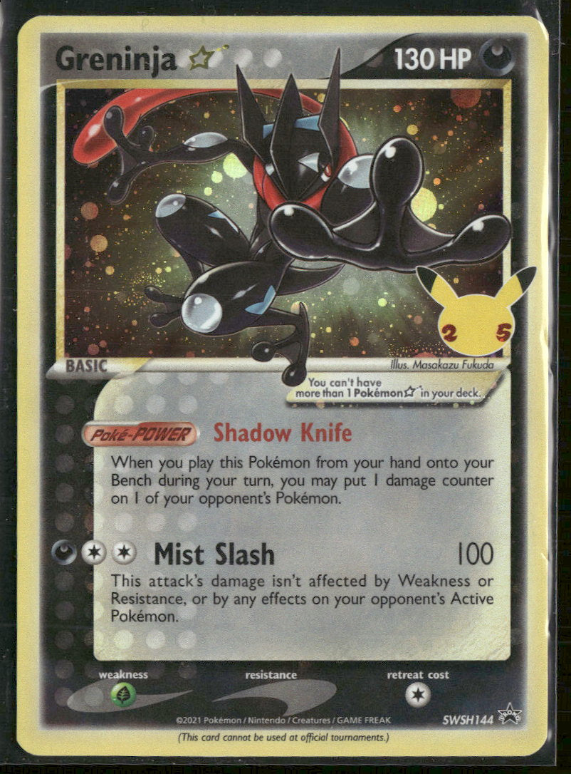 SWSH: Sword & Shield Promo Cards Greninja Star #SWSH144