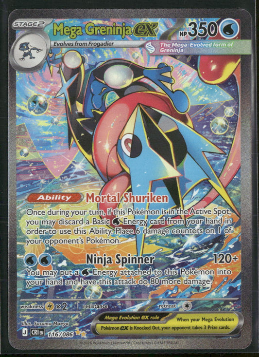 ME04: Chaos Rising Mega Greninja ex #116/086
